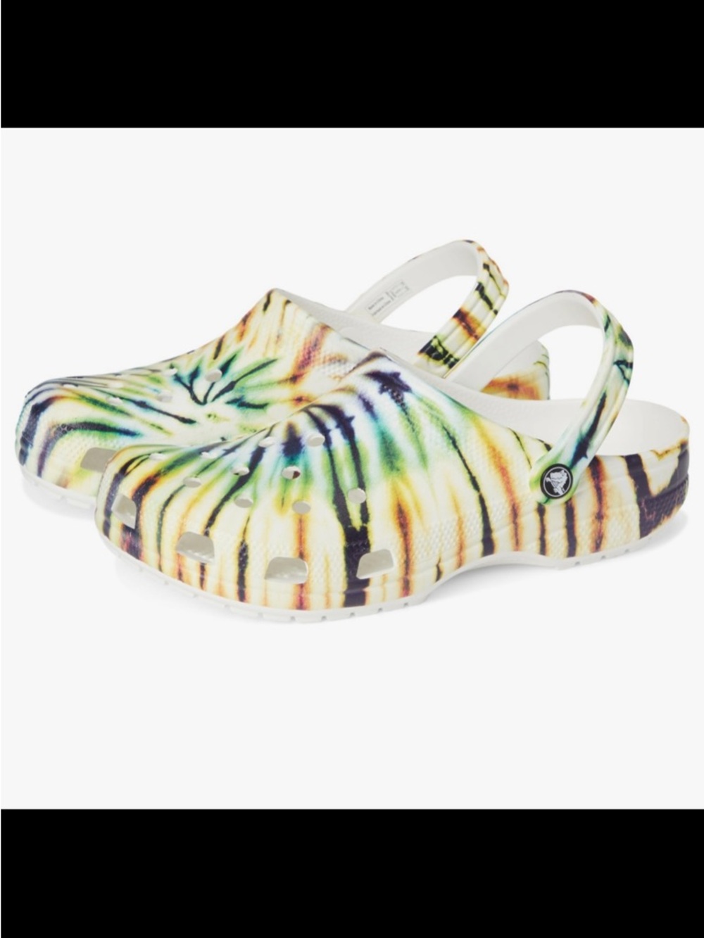 Crocs Mens Classic Tie-Dye Clog